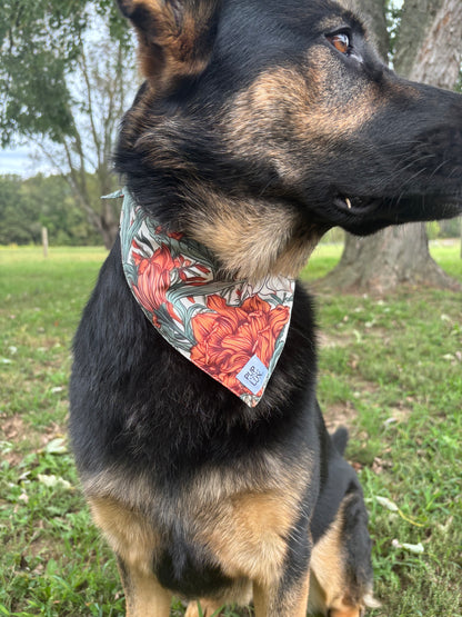 rustic petals bandana